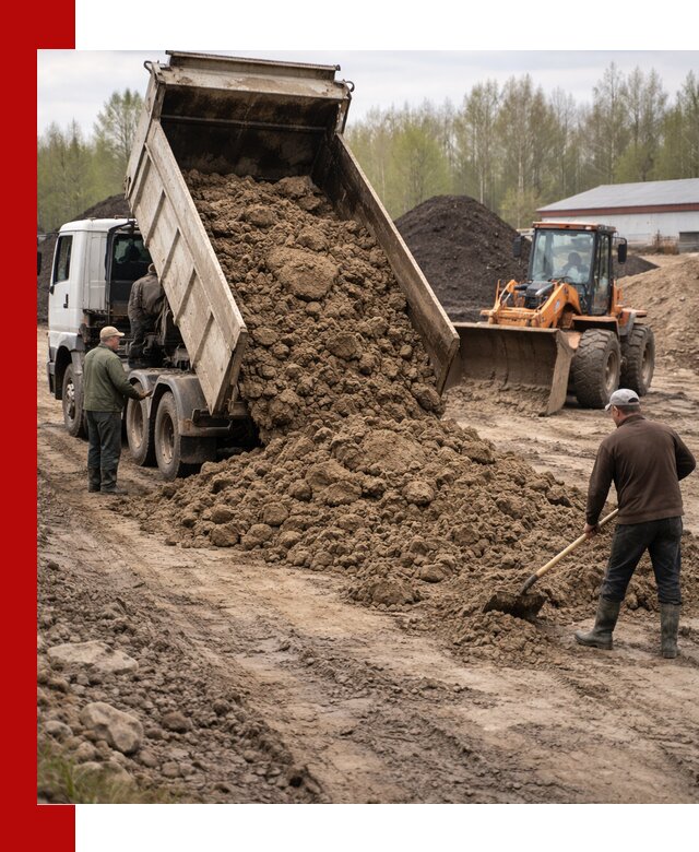 Доставка глин и суглинков в Удомле оптом и вкрай