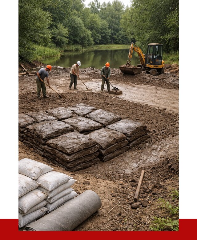 Купить глину для пруда в Удомле от 4675 р. с доставкой | ПРОНЕРУДДмл