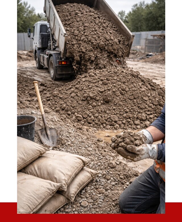 Купить глина для засыпки в Удомле от 1247 р. за куб | ПРОНЕРУДДмл