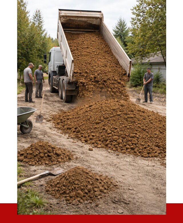 Купить суглинок с доставкой в Удомле от 2597 р. за куб | ПРОНЕРУДДмл