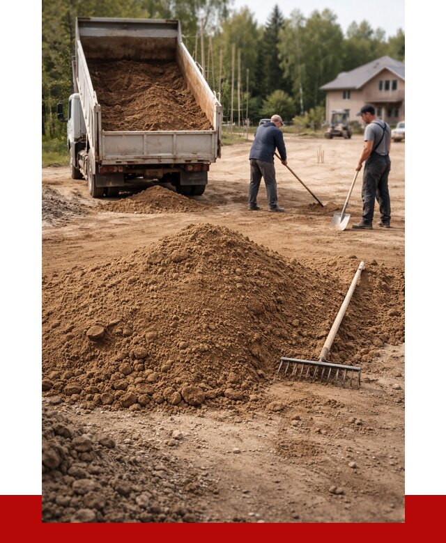 Суглинок для планировки в Удомле с доставкой от 4363 р. | ПРОНЕРУДДмл