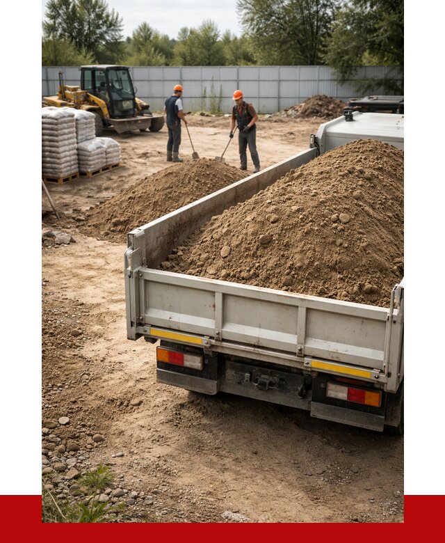 Супесь с доставкой в Удомле от 2545 р. за куб | ПРОНЕРУДДмл