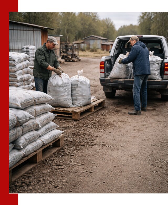 Купить конский навоз в мешках с доставкой в Удомле