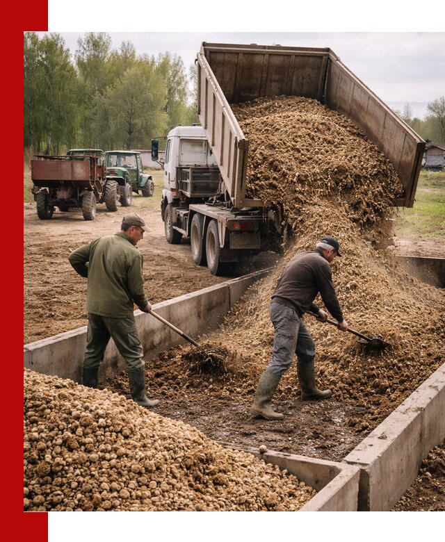 Куриный помет с доставкой в Удомле оптом и в розницу