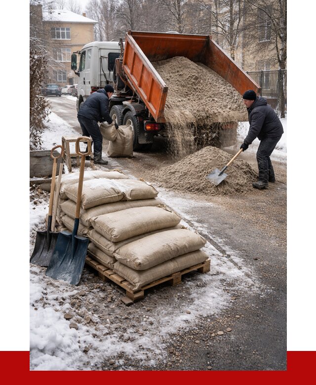 Противогололедные материалы оптом в Удомле от 4363 р. | ПРОНЕРУДДмл
