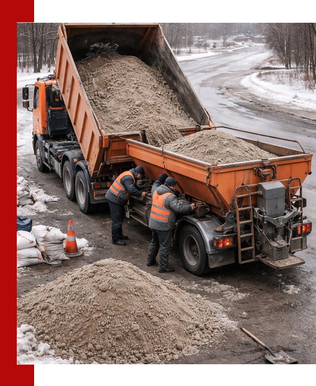 Поставка и вывоз пескосоля в Удомле оптом и в розницу