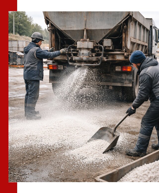 Доставка и продажа хлористого кальция в Удомле