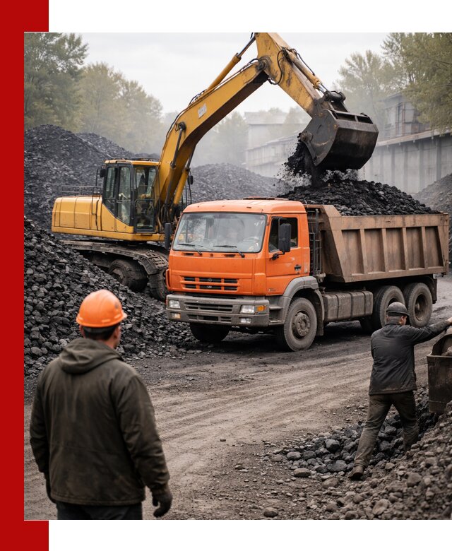 Доставка угля автотранспортом в Удомле быстро и выгодно