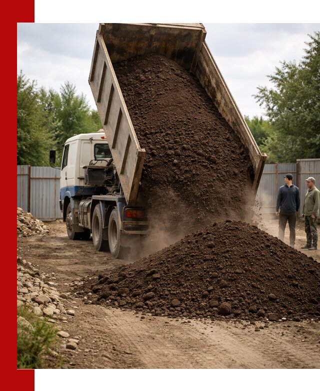 Доставка самосвалом 10 кубов в Удомле быстро и надёжно