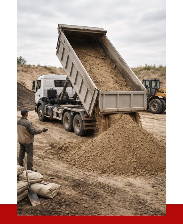 Доставка самосвалом 20 кубов в Удомле от 7792 р. | ПРОНЕРУДДмл