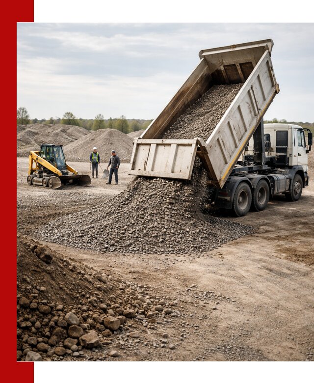 Доставка самосвалом 25 м³ в Удомле быстро и надежно