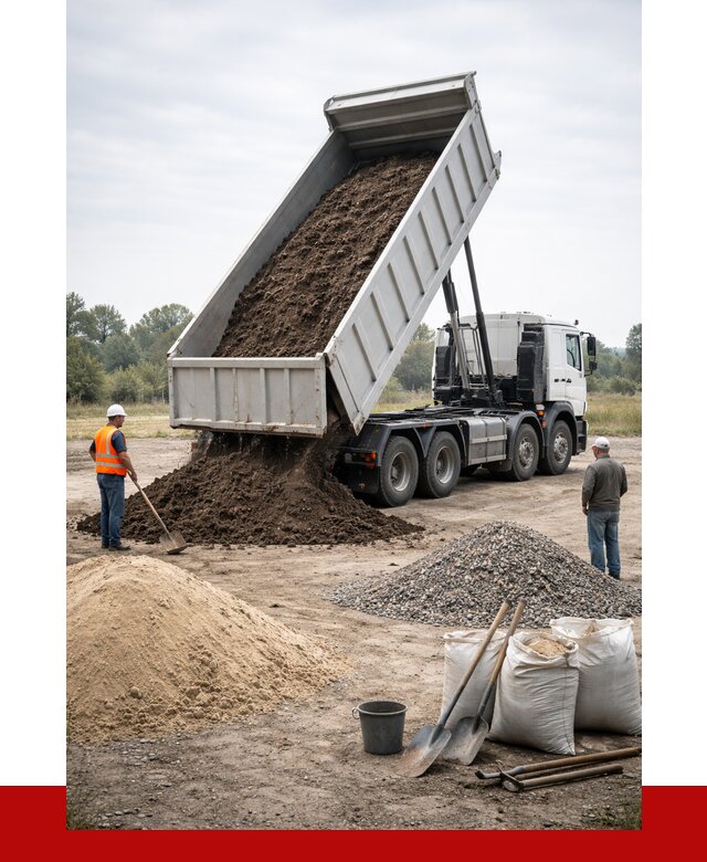 Доставка самосвалом 30 кубов в Удомле от 8831 р. | ПРОНЕРУДДмл