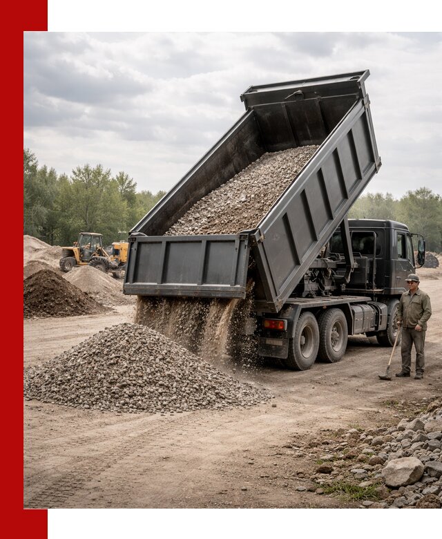 Доставка самосвалом 30 м3 по выгодным ценам в Удомле