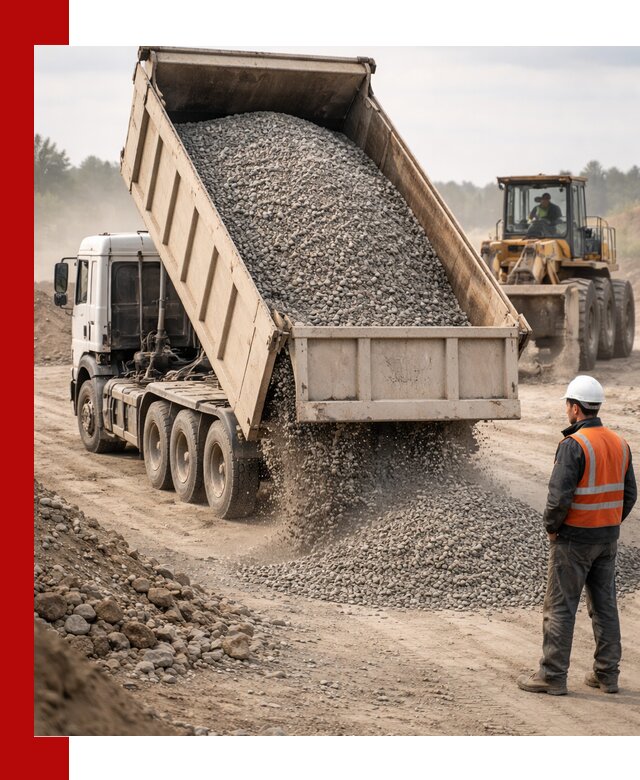 Доставка самосвалом 40 кубов цемента и сыпучих в Удомле