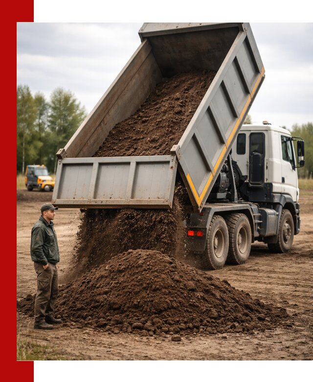Аренда самосвала с водителем в Удомле для сыпучих грузов и навоза