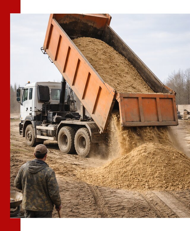 Аренда самосвала 20 тонн для перевозки грузов в Удомле