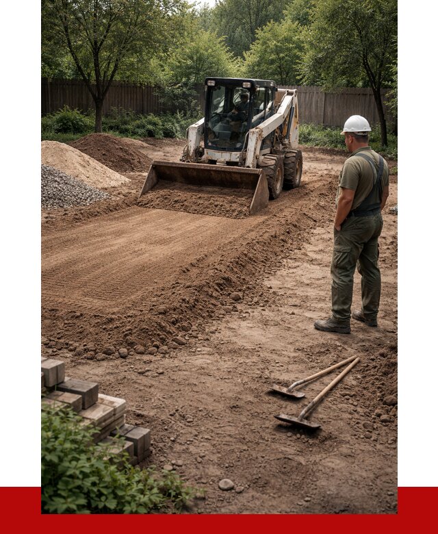 Выравнивание участка под ключ в Удомле от 3636 р. | ПРОНЕРУДДмл